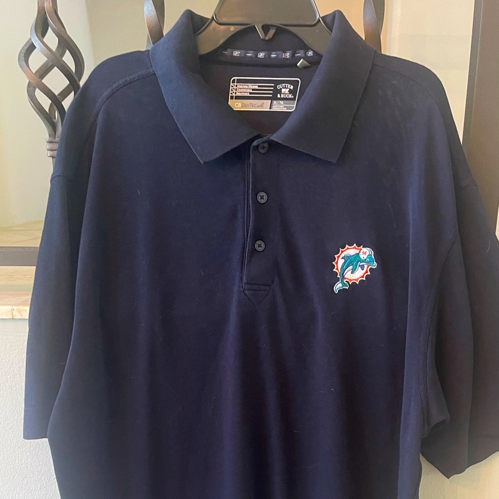 Miami Dolphins Dry Fit Polo